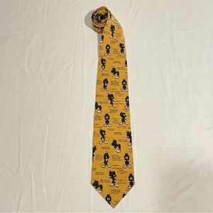 Vintage 1997 Warner Bro. Studio Store Marvin the Martian Tie 100% Silk
